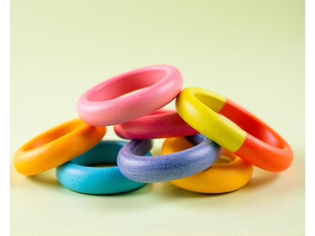 Colorful kids bracelets